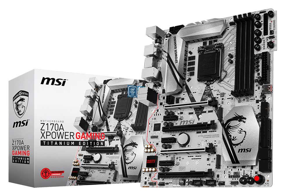 MSI Z170A XPOWER GAMING Tiatanium Edition สวยใสพร้อมกับฟีคเจอร์เด็ด!!