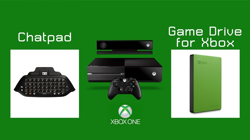 Microsoft เปิดตัวแป้นพิมพ์และฮาร์ดดิสก์สำหรับ Xbox One