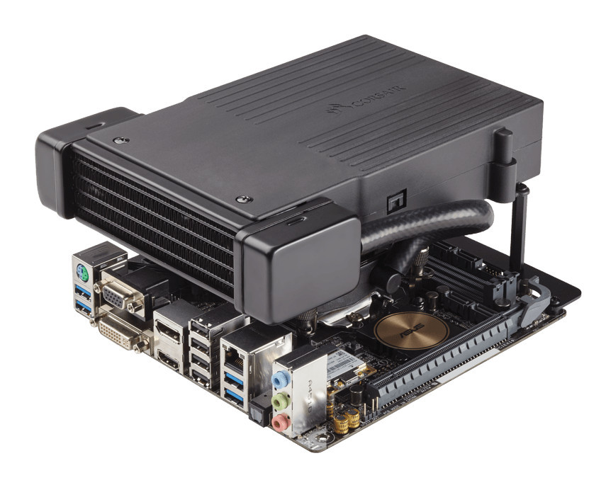 Corsair ได้ปล่อยชุดน้ำระบบปิด Hydro Series H5 SF Low-Profile