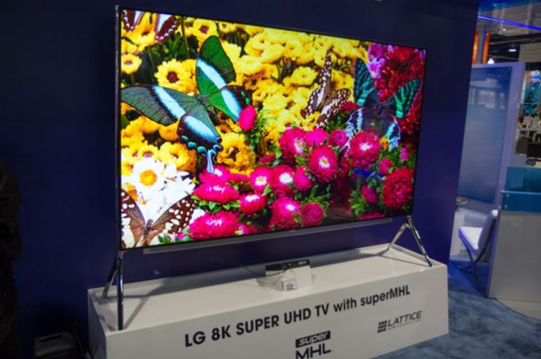 4K หลบไป 8K กำลังมา LG’s 98-inch UH9800  8K HDR TV เจ้าแรกในงาน CES 2016