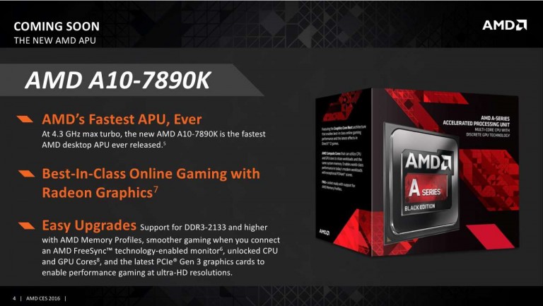 AMD เปิดตัว A10 7890K แรงที่สุดในตระกูล Godavari