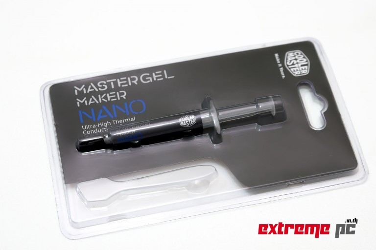 Review:CoolerMaster MasterGEL MAKER NANO เทคโนโลยี่ระดับนาโนที่มาช่วยส่งถ่ายความร้อน