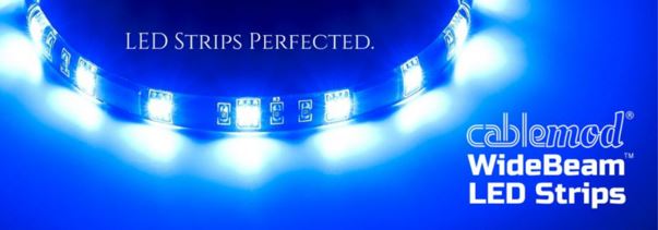 CableMod® WideBeam™ LED Strips รุ่น พรีเมี่ยมเกรด