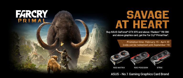PR:ASUS มอบของขวัญสุดพิเศษให้ลูกค้ากับ Exclusive Far Cry Graphic card Bundle