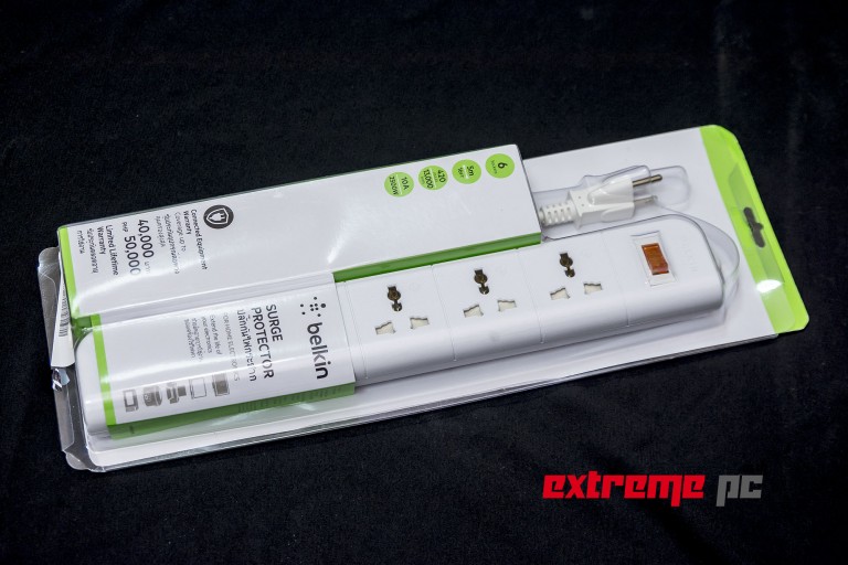 Review: Belkin Surge Protector รางปลักกันไฟกระชากของดีจึงบอกต่อ