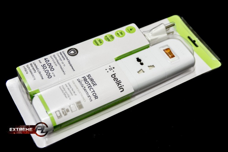 Review: belkin surge protector 4 Out ปลั้กไฟกันกระชาก จิ๋วแต่แจ๋วปกป้องเครื่องใช้ไฟฟ้าที่เรารัก