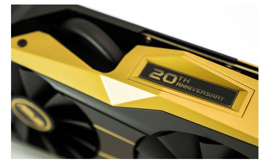 ASUS ฉลอง 20 ปีออกรุ่น Gold Edition GTX 980 Ti