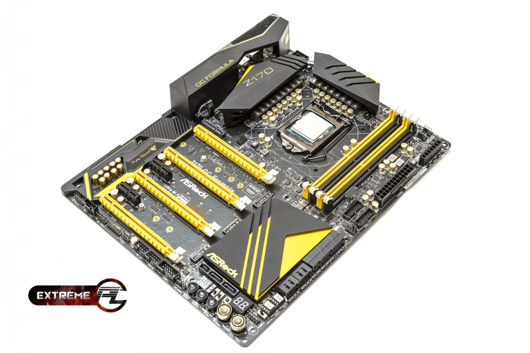 Review: ASRock Z170 OC FORMULA สายซิ่งดำเหลือง แรงหลังติดเบาะ ทุบสถิติโลก