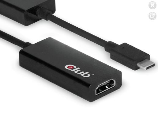 Club 3D เปิดตัว  USB 3.1 Type-C Adapters