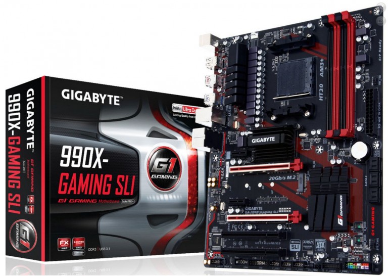 GIGABYTLE  เปิดตัว motherboard รุ่น 990X-Gaming SLI