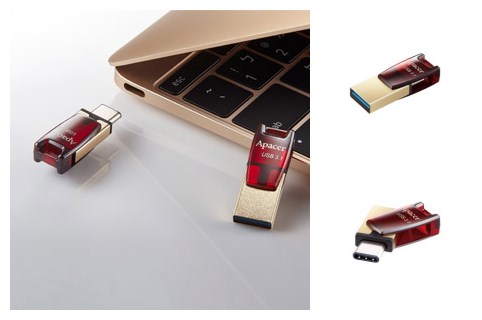 PR:ซุปเปอร์ฮีโร่ อเมริกา มาแล้ว !! Apacer ผู้นำผลิตภัณฑ์ USB 3.1 เปิดตัว AH180 Flash Drive อินเตอร์เฟสแบบ Reversible-plug