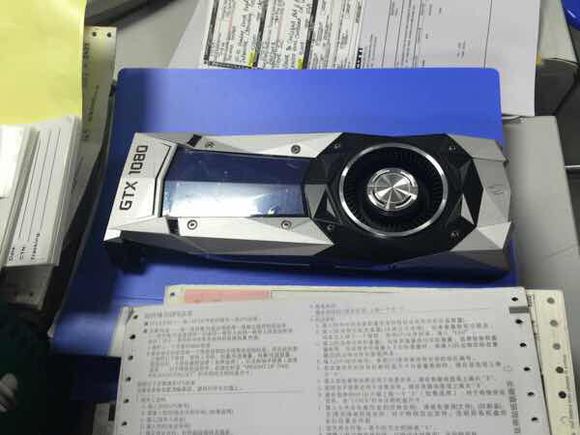 หลุดภาพส่วนระบายความร้อนของกราฟฟิกการ์ด GTX 1080