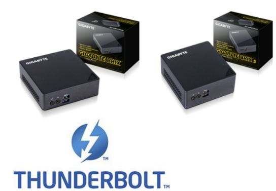 GIGABYTE เปิดตัว ultra-compact PC พร้อมด้วย Thunderbolt™ 3 Certified Line-up ถึงสี่รุ่น