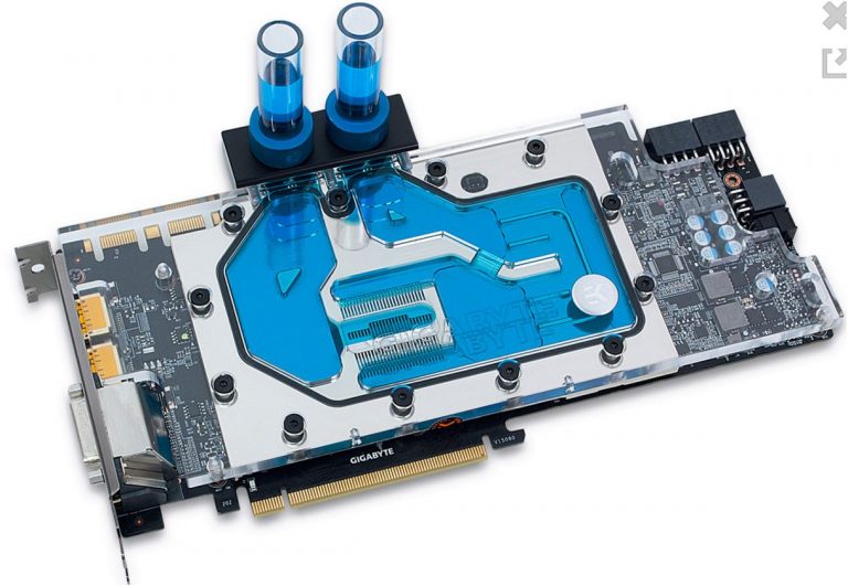 EK Water Blocks จับมือ  GIGABYTE เปิดตัว  Water Blocks สำหรับ XTREME GAMING series NVIDIA GeForce GTX 980 Ti แบบครอบเต็มตัว