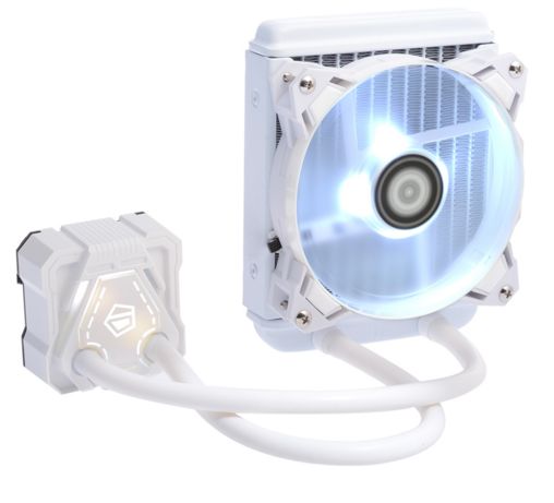 ID-COOLING เปิดตัวระบายความร้อนใหม่  ICEKIMO 120W Pure White Water Cooler