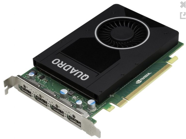 NVIDIA ประกาศเปิดตัว  Quadro M2000 professional graphics card