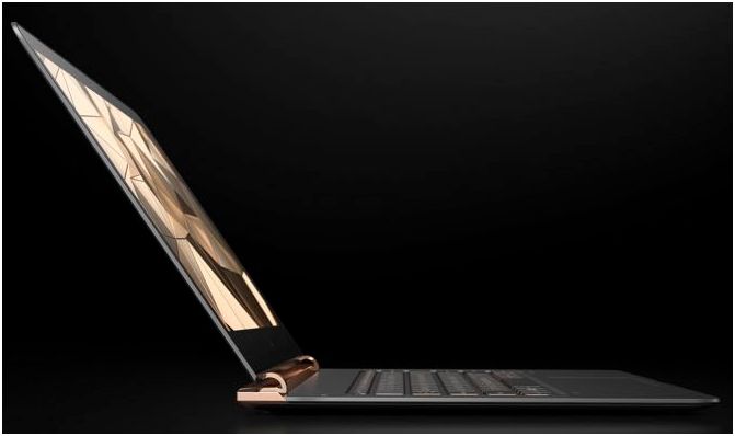 HP Spectre 13.3 Laptop รุ่นใหม่รูปทรงบางเฉียบที่สุดในโลก