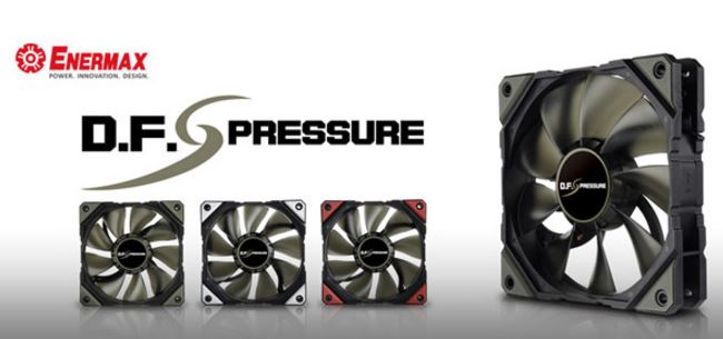 ENERMAX เปิดตัวพัดลมระบายอากาศประสิทธิภาพสูง รุ่น D.F. PRESSURE.