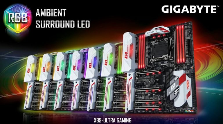 Gigabyte MSI จัดเต็มเปิดตัว X99 Gaming motherboard เอาใจสาวก RGB