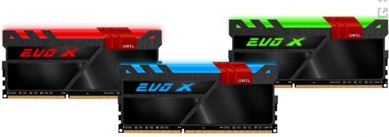 GeIL เปิดตัว DDR4 EVO X Hardcore Gaming Memory ความแรงระดับ 2666-4133 MHz