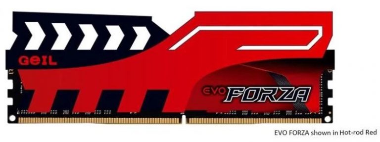 GeIL เปิดตัว EVO Forza DDR4 Memory
