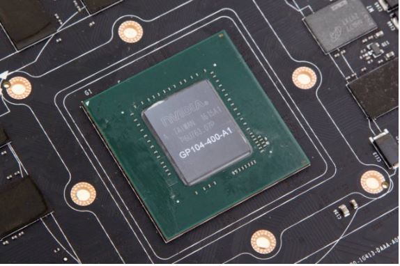 แกะให้ดูเป็นชิ้นๆ NVIDIA GeForce GTX 1080 PCB, GP104 Die และ GDDR5X