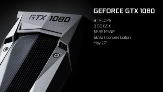 เปิดตัวแล้ว NVIDIA GeForce GTX 1080 Graphics – ที่ราคา 20,000 บาท แรงกว่า Titan X และ 980 SLI แบบไม่เห็นฝุ่น