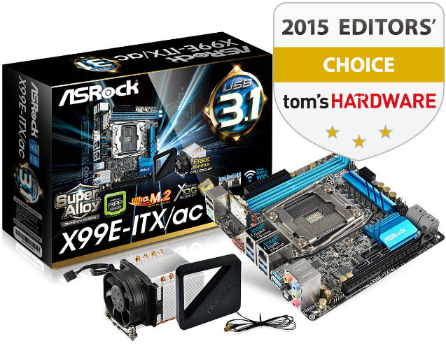 PR:ASRock X99E-ITX/ac เมื่อความลงตัวของเทคโนโลยี มาในรูปแบบเมนบอร์ด iTX