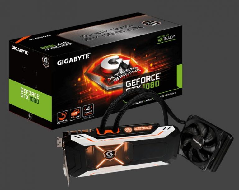 Gigabyte จัดเต็ม GeForce GTX 1080 Xtreme Gaming ด้วยระบบ Water Cooling Graphics Card – ทำ Clock Speed 1936 MHz พร้อมโมเต็ม PCB