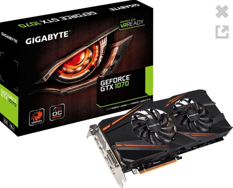 GIGABYTE เปิดตัวการ์ดจอรุ่นประหยัดงบ GTX 1070 WindForce OC