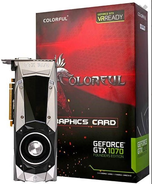 ทยอยกันออก Palit/Colorful/Inno3D/EVGA  เปิดตัว GTX 1070 graphics cards