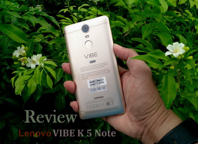 รีวิว Lenovo Vibe K5 Note (บอร์ดี้โลหะ สเปคแรง แบตอึด)