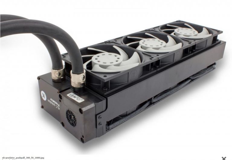 EK เปิดตัวระบบทำความเย็นรูปแบบใหม่ EK-XLC Predator Push-Pull Add-On