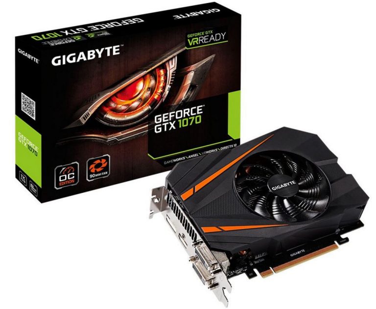 Gigabyte เปิดตัวGeForce GTX 1070 Mini ITX OC เร็วที่สุดในรูปแบบ SFF Solution สำหรับเกมส์เมอร์ในตระกูล NVIDIA Pascal