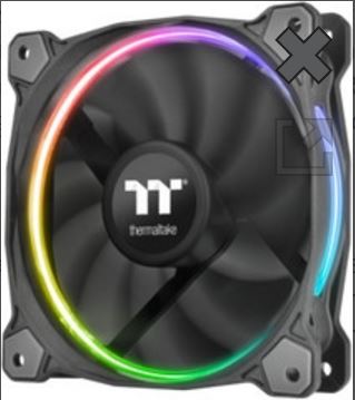 Thermaltake เปิดตัวในรุ่น Thermaltake Riing LED RGB Radiator Fan TT Premium Edition