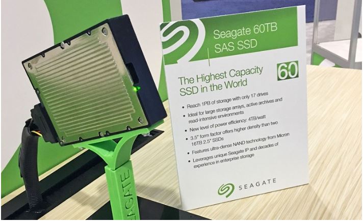 Seagate เปิดเผย 60TB NVMe SSD รุ่นใหม่
