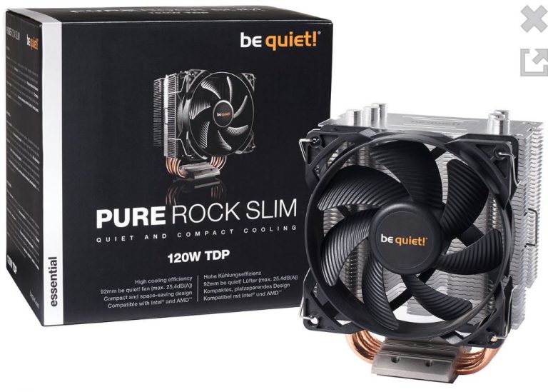 Be quiet! เปิดตัว ระบบทำความเย็น CPU รุ่นใหม่ Pure Rock Slim
