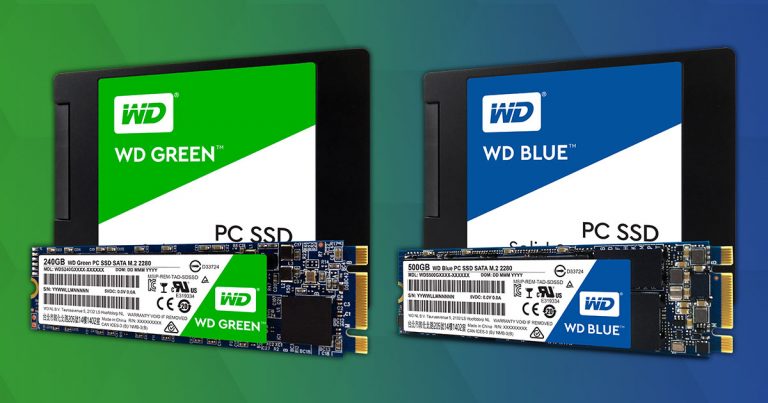 SSD จากทางเวสเทิร์น ดิจิตอล WD Blue และ WD Green บุกยูสเซอร์ที่ชอบความแรงระดับ SSD