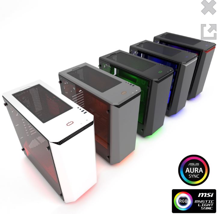 Phanteks เปิดตัวคอมเคสรุ่น Eclipse P400 และ P400S Tempered Glass