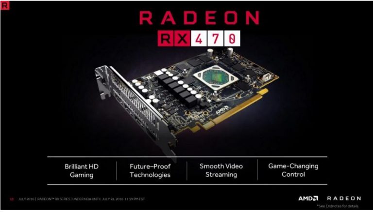 AMD เตรียม Radeon RX 470 ใหม่เป็นรุ่นลดทอน Polaris 10 GPU – เพื่อมาแข่งกับ GTX 1050 Ti