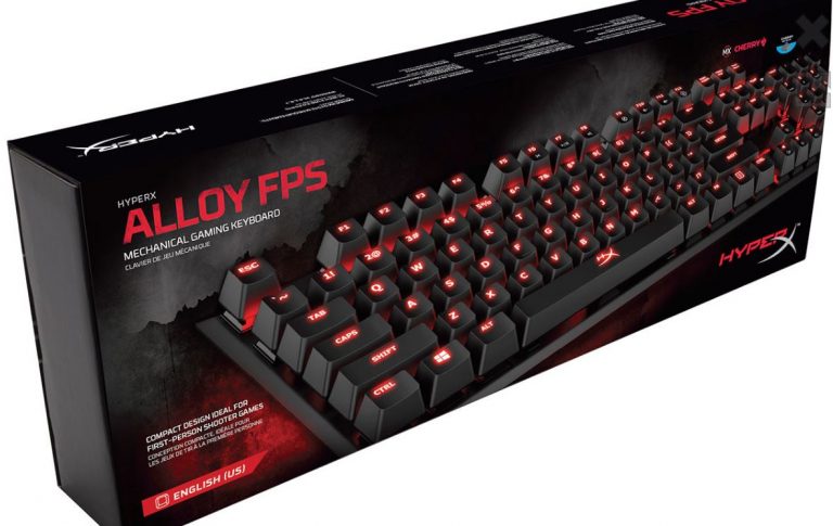 Kingston ปล่อยตัว HyperX ALLOY FPS Mechanical Gaming Keyboard