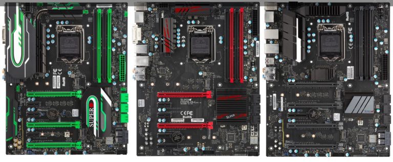 Intel 200-Series รุ่นแรกพร้อมภาพ Z270 และ H270 Motherboards Pictured