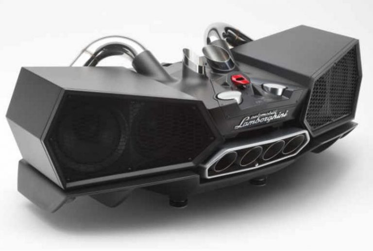 Ixoost เปิดตัวลำโพงสุดล้ำ Esavox Lamborghini Speaker เปิดราคาเอาไว้ที่ $21,000