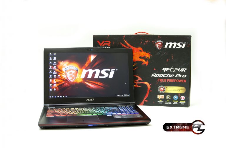 Review:MSI GE62 VR Apache Pro ตอบสนองเกมส์เมอร์ทุกสถานที่