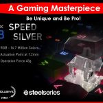 Mechanical Keyboard Cherry MX RGB Speed Silver Switch
