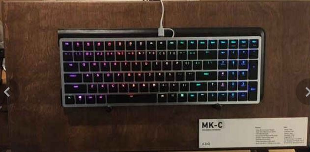 Azio MK-C mechanical คีย์บอร์ดที่บางที่สุดอีกยี่ห้อ