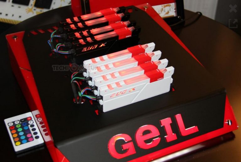 GeIL เปิดตัว EVO-X series DDR4 memory/