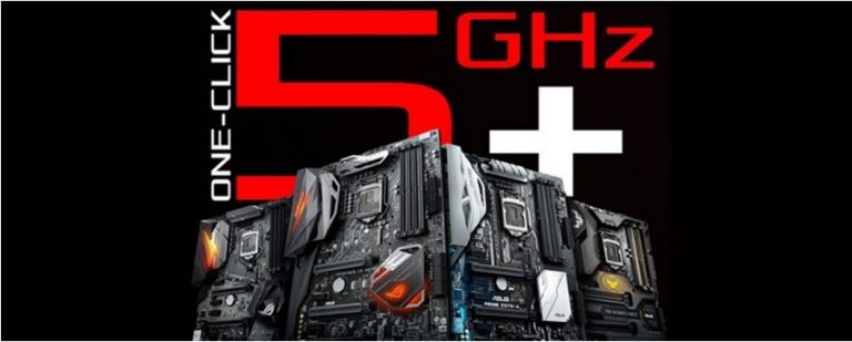 ASUS Kaby Lake Z270 motherboards มาพร้อมปุ่มกดเทอร์โบแค่คลิ็กเดียวก็ overclock ไป 5GHz