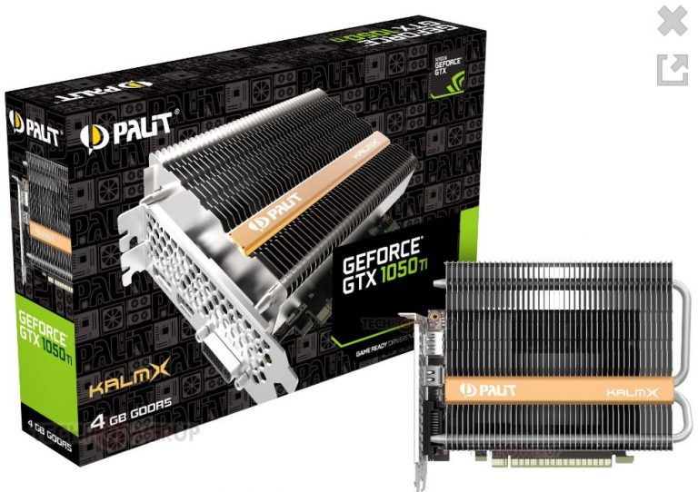 Palit เปิดการ์ดจอใหม่เงียบที่สุดในโลกในซีรี่ย์ใหม่  KalmX – GeForce GTX 1050 Ti