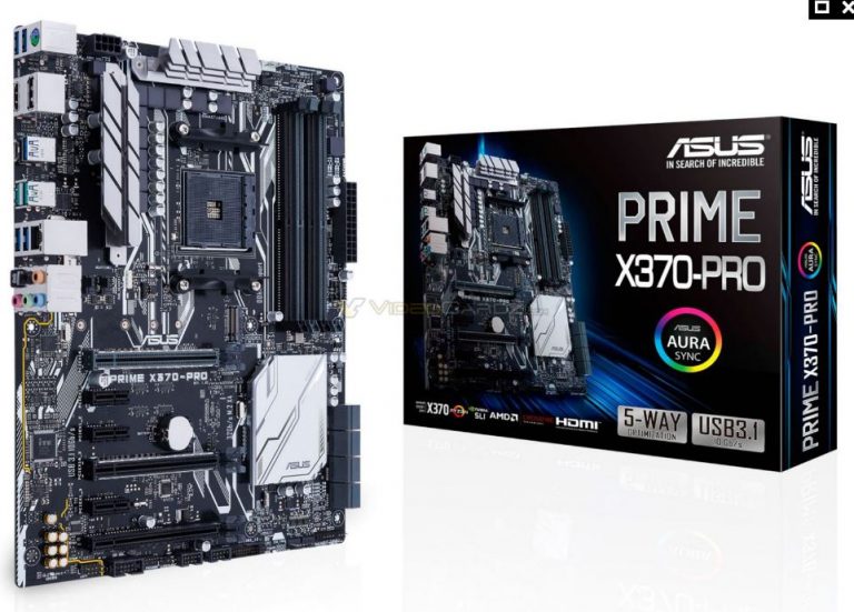 รูปแรกแพ็คเก็จจิ่งของ X370 motherboards